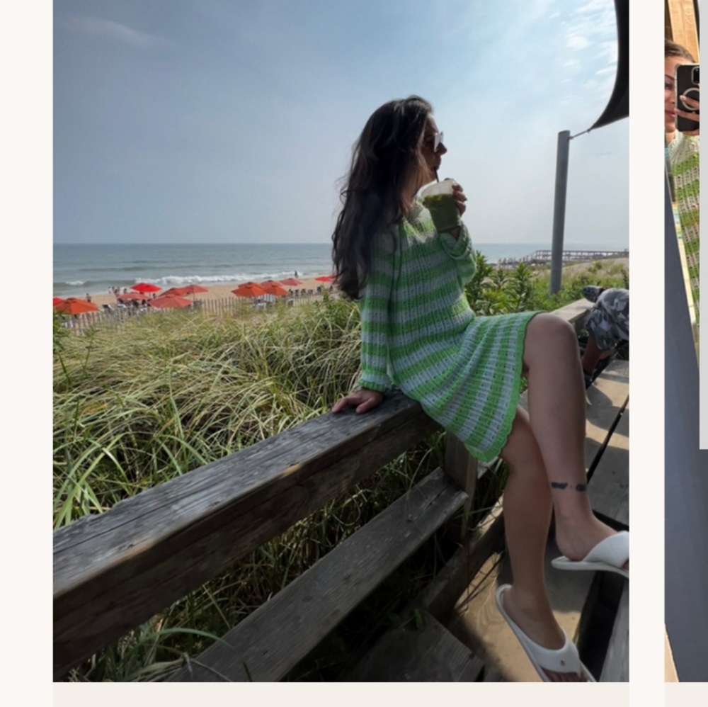 4SI3NNA stripe pull over Tunis/dress - Picture 5 of 14